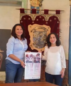 La Concejala de Cultura María Ramos Batres y la Presidenta de San Bartolomé Laura Villa presentan la Programación del Medio Año Festero 2016