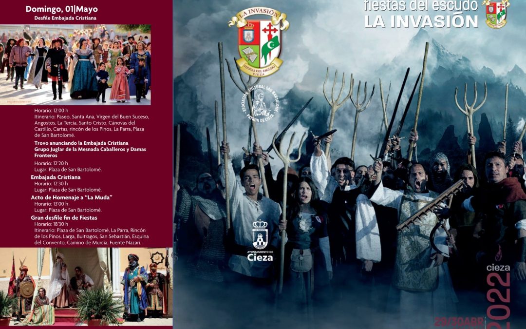 Programa de las Fiestas del Escudo “La Invasión” 2022