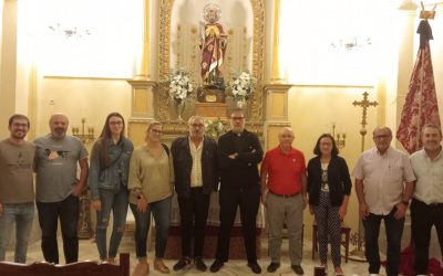 CRISTÓBAL HERRERA ORTEGA, NUEVO PRESIDENTE HERMANDAD DE SAN BARTOLOME Y DE LA COMISIÓN DE FIESTAS