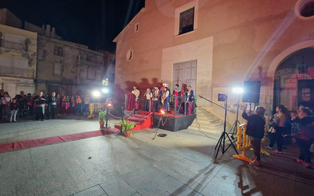 INAUGURACIÓN DEL MERCADILLO MEDIEVAL Y NOMBRAMIENTO DE CAPITANES Y ABANDERADOS.