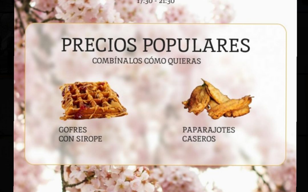 Kábila abencerrajes: paparajotes y gofres.