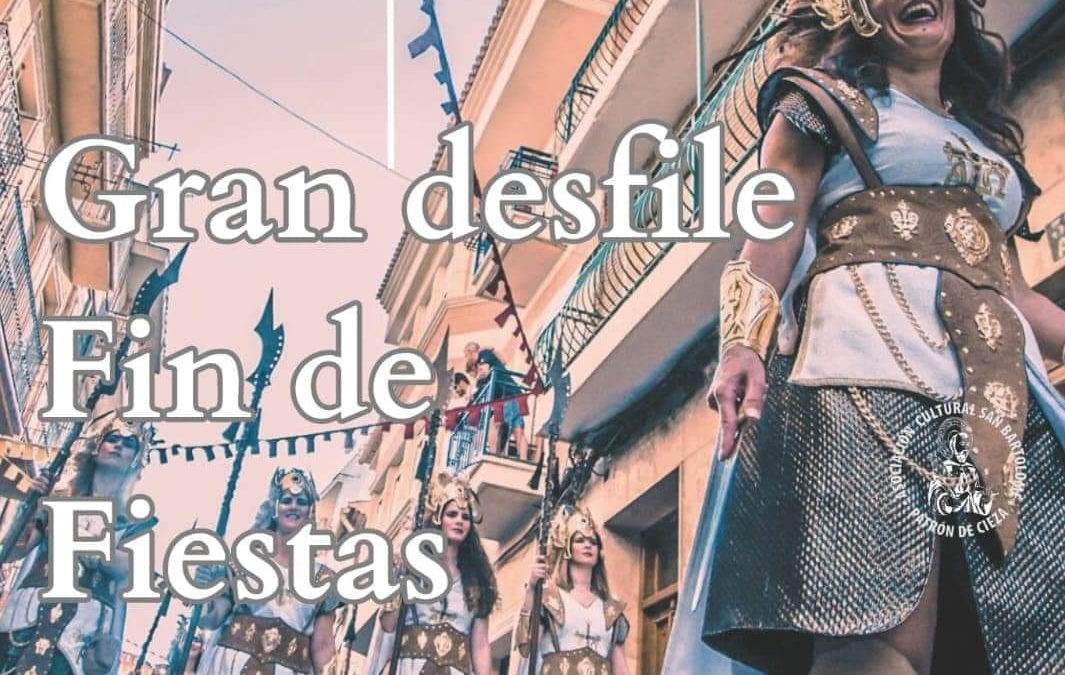 Gran desfile fin de fiestas.