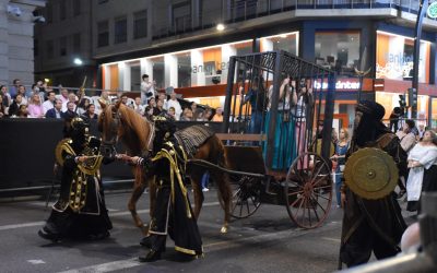 Las Fiestas del Escudo la Invasión presentes en el Desfile de Murcia 2024