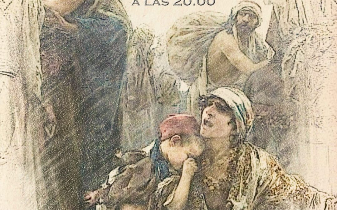 Recreación de la expulsión de los moriscos en Ojós